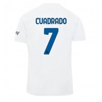 Camisa de time de futebol Inter Milan Juan Cuadrado #7 Replicas 2º Equipamento 2023-24 Manga Curta